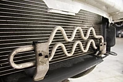 Замена радиатора охлаждения двигателя в санрено